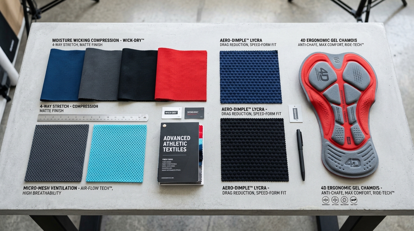 Technical Sports Fabrics and Chamois Materials