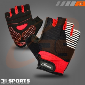Mens Cycling Half Finger Gloves