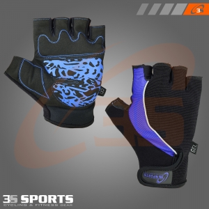 Mens Cycling Half Finger Gloves